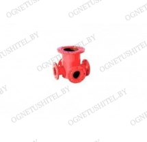 Пожарная подставка крестовая фланцевая ППКФ-100