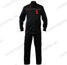 Костюм Комфорт-1 (черный+красный)