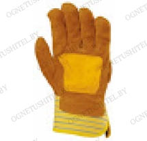 Перчатки комбинир. (спилок, текстиль), усиленный наладонник (ЦЕНУ УТОЧНЯЙТЕ)